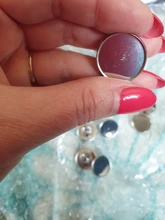 10 unids/lote 6/8/10/12/14/16/18/20/25mm Material de acero inoxidable broche estilo cabujón Base mancuerna espaciador configuración corbata Pines de tachuelas