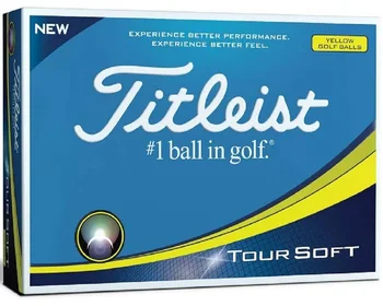 

Titleist 12 Golf balls Tour Soft Yellow News