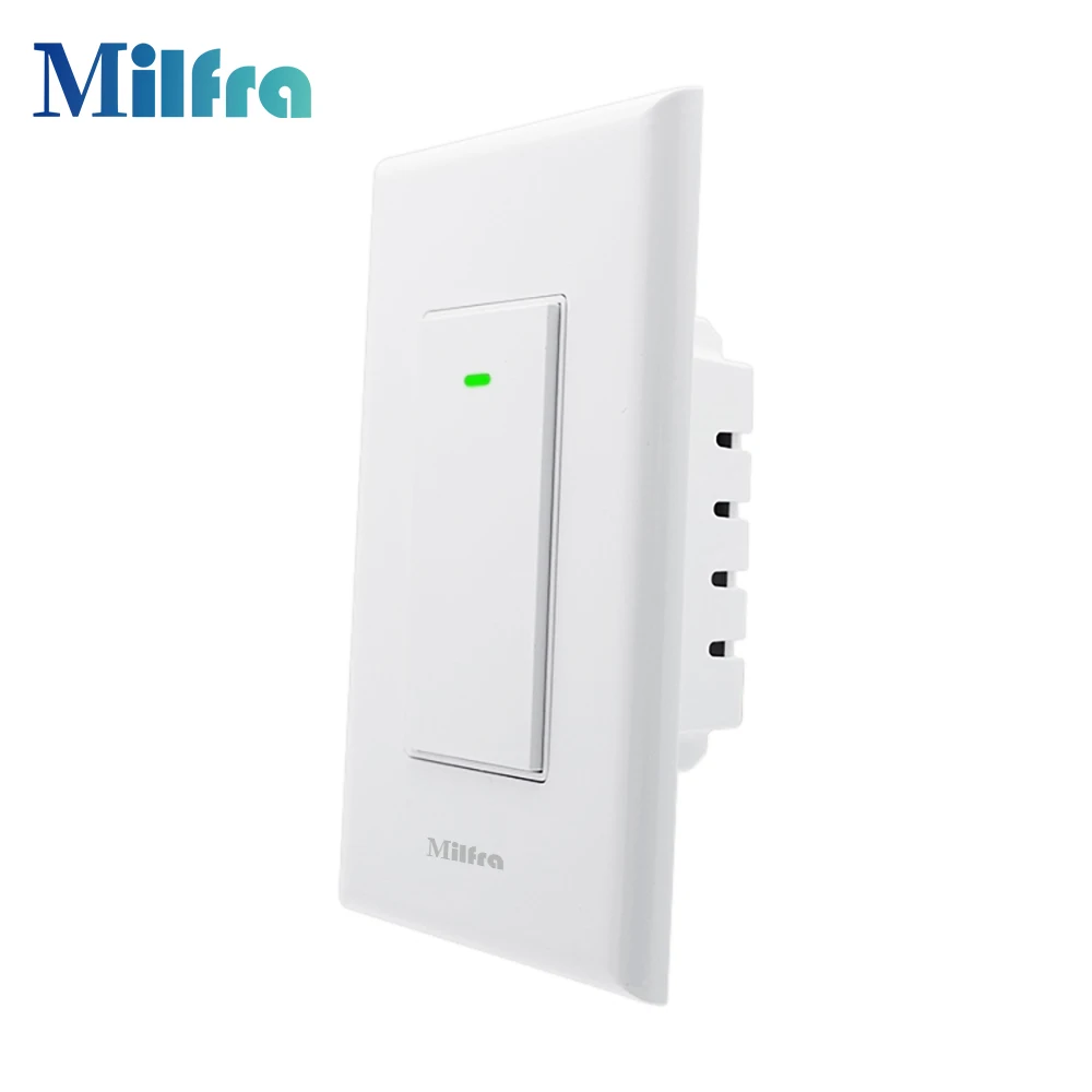 

KS-602S US 120 Style Smart Wall Light Switch,mobile remote control,timing,countdown,physical button,overload protection