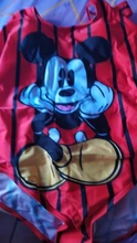Traje de baño de una pieza para mujer, bañador femenino de dibujos animados de una pieza para mamá e hija, diseño de Mickey Mouse, monokini de algodón de estilo body, 2019