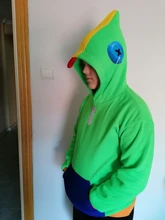 Sudadera con capucha para chico, ropa para Cosplay de León, ropa de calle, abrigo de estrellas de Brawls, juego caliente, de algodón, Otoño e Invierno