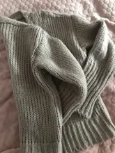 Oversize Sweater Coats Women Cardigans Knitted Beige Syiwidii Pink Fashion Solid Khaki