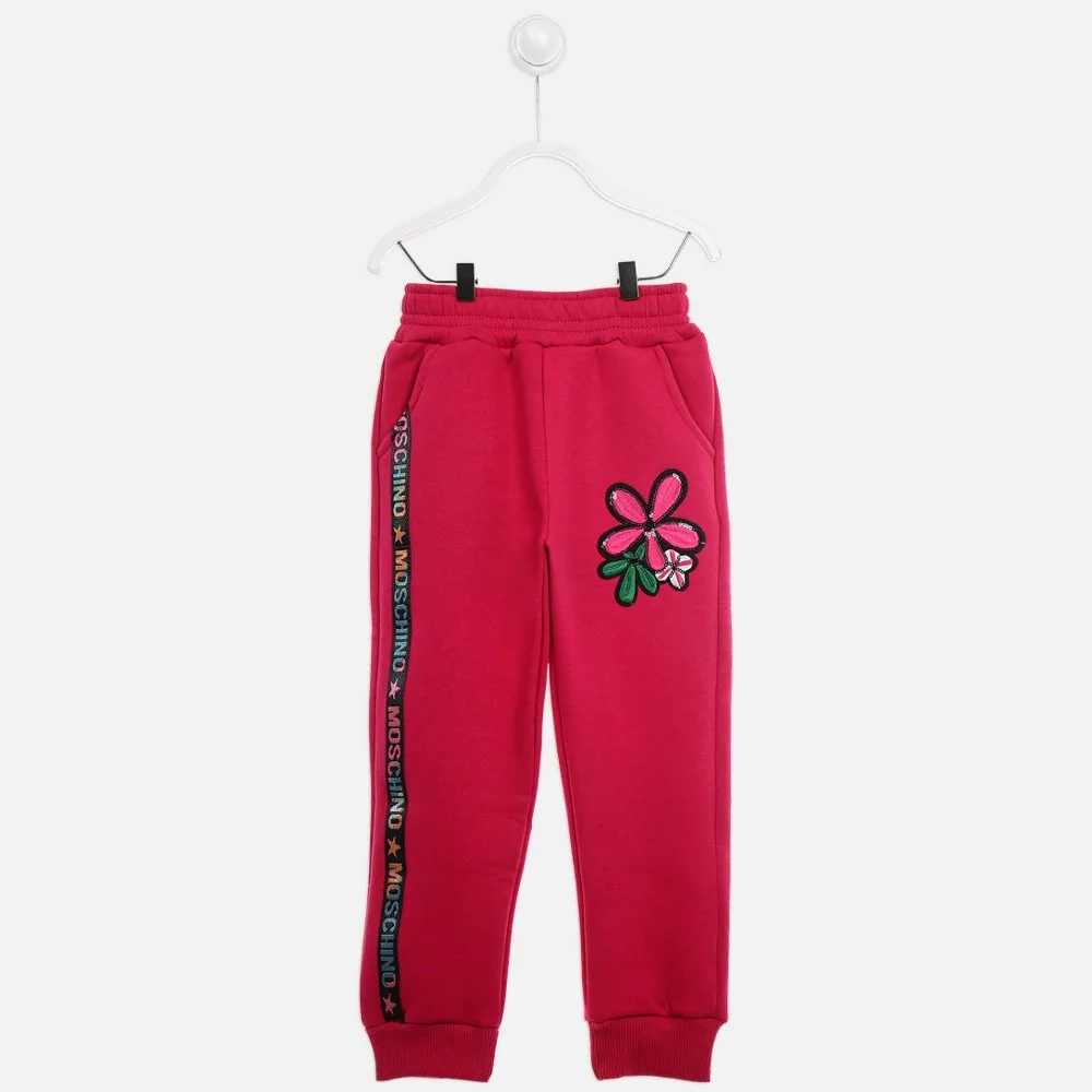019-1553-055-Koyu-Pembe-Mevsimlik-Kız-Çocuk-Eşofman-Altı