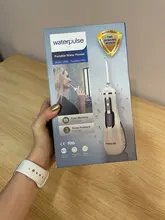 Waterpulse-irrigador Dental V500 portátil, dispositivo de limpieza Dental inalámbrico, con chorro de irrigación, 4 modos, 200ml, resistente al agua