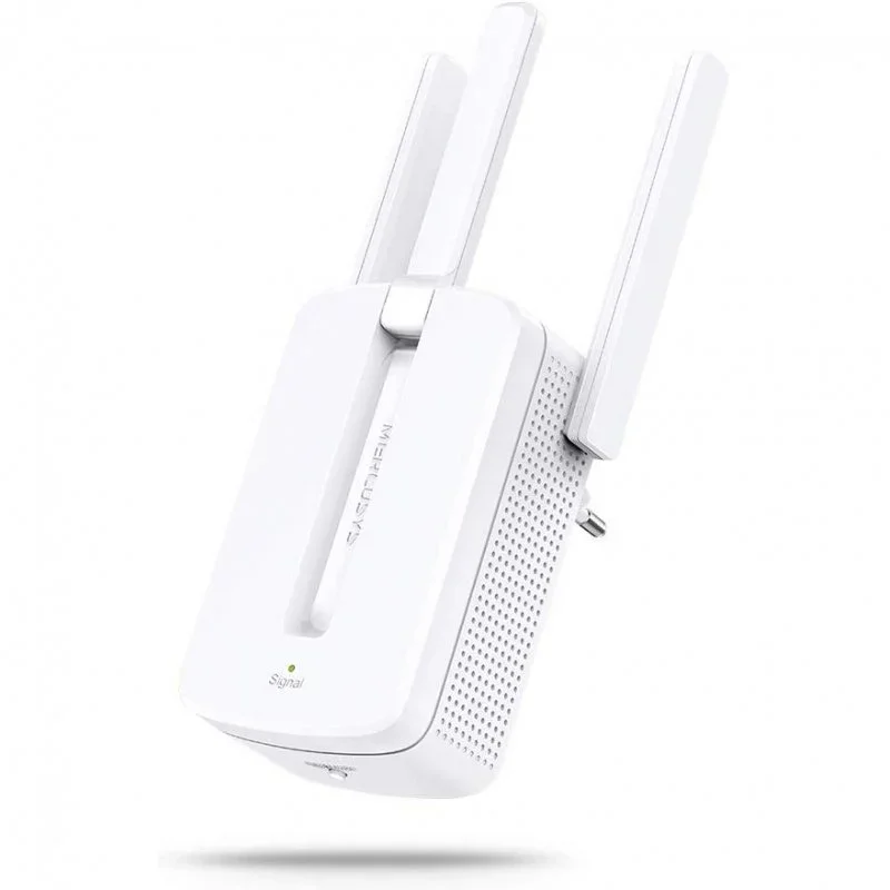 Mercusys-Ripetitore Wireless Mw300Re Wifi Booster Technology Tre Antenne Esterne Wifi Wi-Fi Range Extender Ripetitore Wifi Velocità 300Mbps