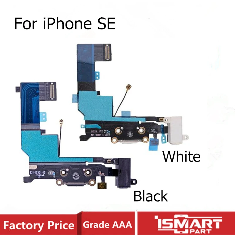 Оригинальный Для iPhone SE зарядный порт док-разъем аудио разъем для наушников USB
