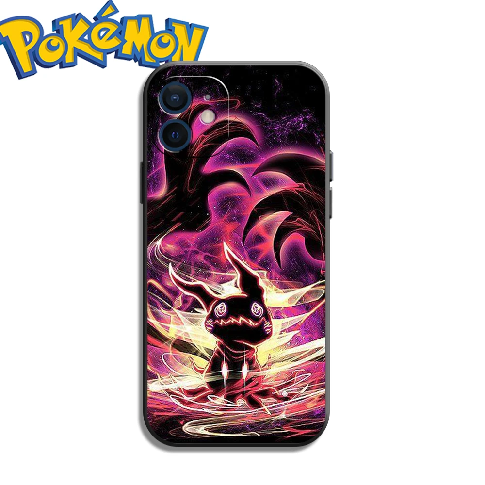 iphone 13 leather case Pokemon Pikachu Cool Case For iPhone 11 13 Pro Max Mini 12 Pro Max X XR XS MAX SE2020 8 7 6 6S Plus NEW HOT Silicone Phone Cover cover for iphone 13