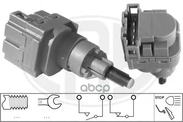 Выключатель Фонаря Сигнала Торможения Audi A3/Tt/Ford Galaxy/Seat Alhambra/Cordoba/Skoda Octavia/Vw Bora/Golf Era арт. 330544