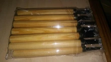 12 uds/8 uds/6 uds talla de madera profesional cuchillo cincel herramienta de mano de básicos detallados de los carpinteros marcas GYH