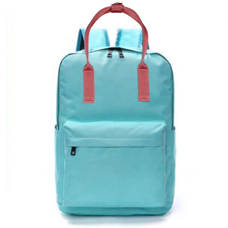 Sky Blue Pink Известный классический бренд рюкзак «сделай сам» для мужчин и женщин водонепроницаемый рюкзак Laptov Дорожные Сумки подростковая школьная сумка - Цвет: Sky Blue Pink