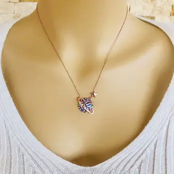 

925 Silver Saturn Planet Necklace