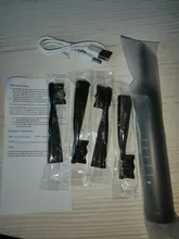 Cepillo de dientes eléctrico ultrasónico, potente, recargable por USB, lavable, blanqueamiento de dientes electrónico