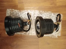 LED DRL Driving-Lights Fog-Lamp Angel-Eyes Pink Universal Yellow Blue 64mm 12V White