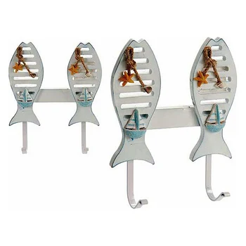 

Hanger Gift Decor Wood (5,5 x 24 x 21 cm) Double