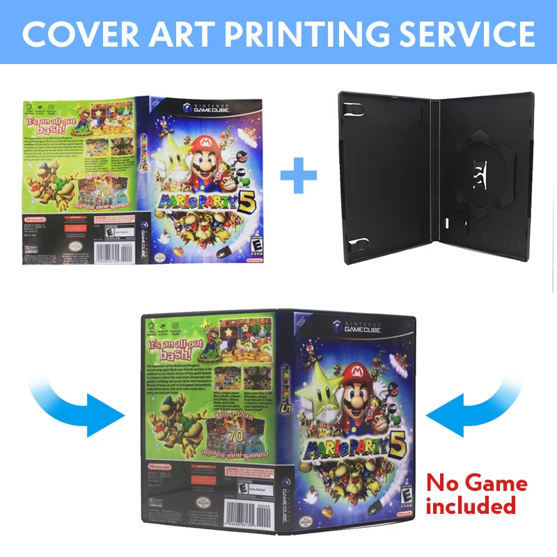 交換用ケースキューブディスク小さなゲームスペアシングル Cd ゲームボックス黒 Cases Aliexpress