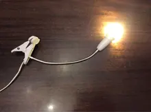 Light-Socket Base Desk-Lamp-Holder Gooseneck Clip-On-Cable Us-Plug On-Off-Switch Flexible