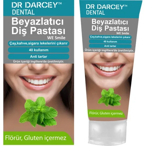 Отбеливающая зубная паста Dr Darcey 20 г. | Красота и здоровье