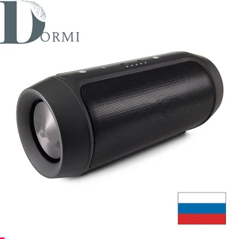 

Portable Wireless Bluetooth Speaker High-fidelity Bass Sound Stereo Subwoofer Dual Charge 2 FM Radio USB Mic MP3 TF card