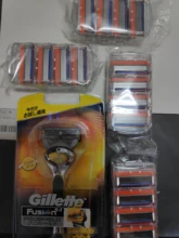 Safety-Razor Shave-Holder Shaving-Cassettes Proshield Gillette Fusion-5 Blades Beard-Face-Shaver-Kit