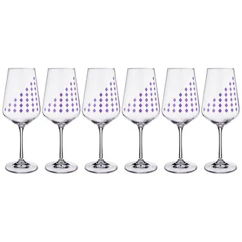 

Set of wine glasses of 6 PCs. "SNDRA" 450 ml.