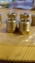 BSPT Connector Pipe-Fitting Brass Female Reducing-Bushing NPT Water-Gas-Oil Home Fuel