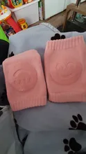 Coderas antideslizantes para niños pequeños, accesorios para bebés, rodilleras con sonrisa, Protector, rodillera de seguridad, calentador de piernas para niñas y niños