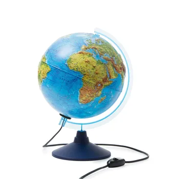 

Globe physical relief with illumination D = 25 cm