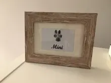 Impresión de huella de bebé, juegos de almohadillas de efecto tinta seguros, no tóxicos, estampados a mano para recién nacidos de 0 a 6 meses, huellas de pata de perro, recuerdo