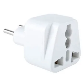 

Jc universal power adapter male Spain to universal socket