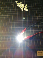 20 Pcs High Power 2 Pin 3W White LED Emitters 170-190Lm 6000K