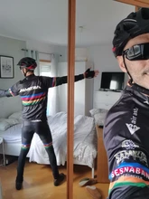 ASTANA-Ropa negra de ciclismo para hombre, camisetas de secado rápido, pantalones cortos para bicicleta de equipo, 9Dgel, para verano, 2020