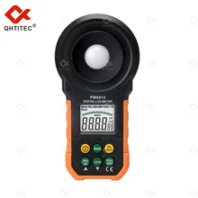 Qhtec – photomètre numérique automatique PM6612 luxmètres, 2000 points, Portable, conservation des données 