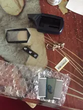 Funda para llavero B9 + pantalla LCD B9, papel cebra flexible para alarma de coche de 2 vías, mando a distancia LCD Starline B9 KGB FX-7 FX7 FX 7