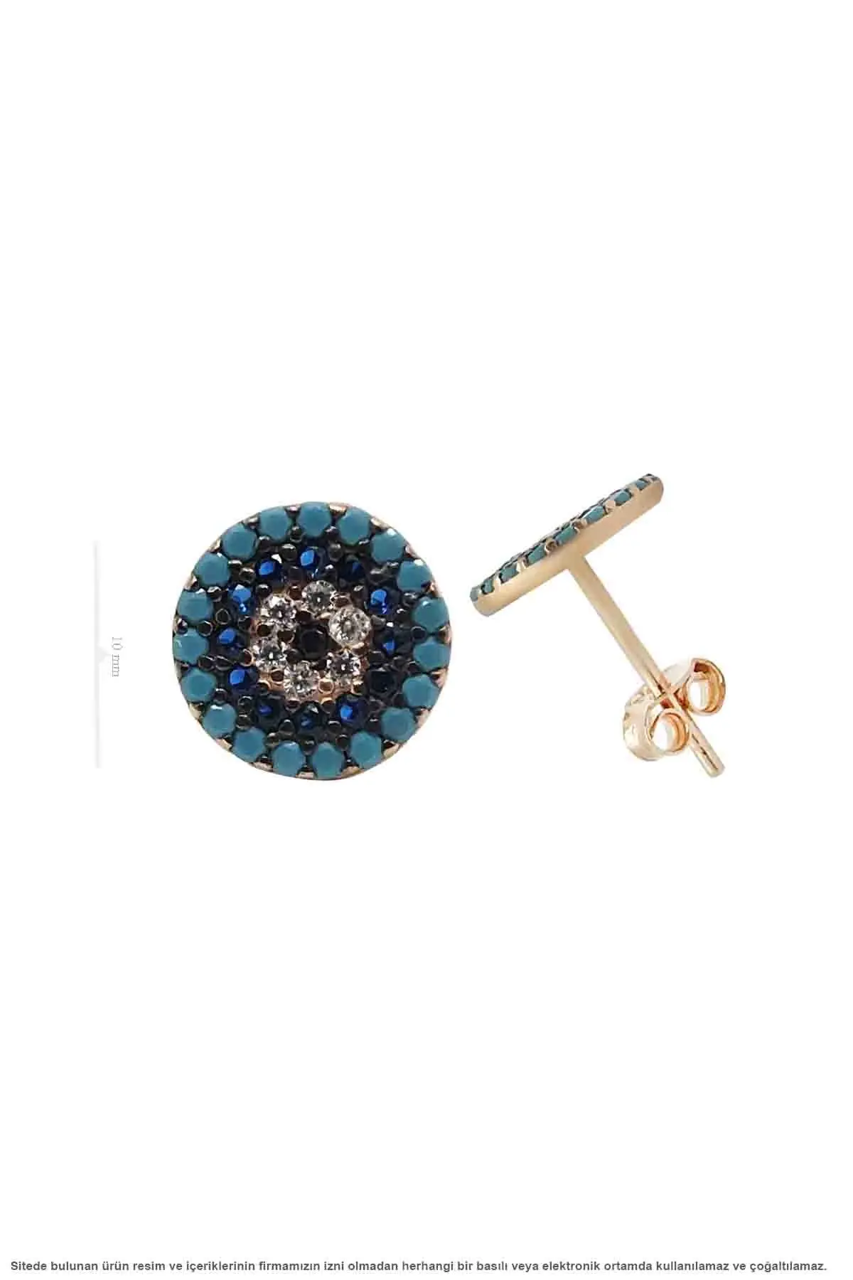 

Turquoise Stone Silver Women Earrings