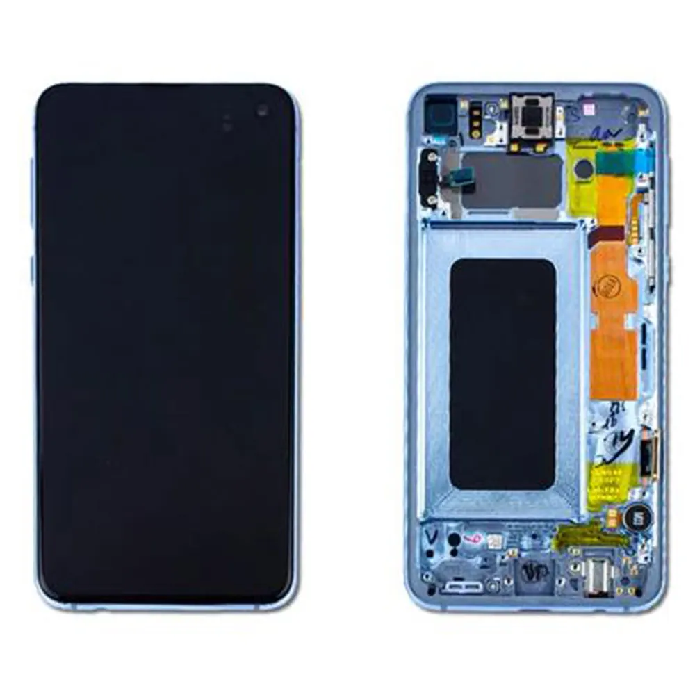 Ori полная сборка ЖК-дисплей Дисплей для SAMSUNG Galaxy S10e G970F U W Super AMOLED Дисплей Сенсорный экран Digitizer Замена
