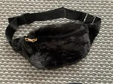 Riñonera de piel de conejo de imitación para mujer cinturón de felpa bolsa de cintura GLRSBUTY Bum Hip Bag hombres invierno mujer bolso de viaje monedas de la bolsa del teléfono