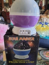 Lamp Children Star Projector Led-Night-Light Rotating-Starry Bedroom Nursery Moon