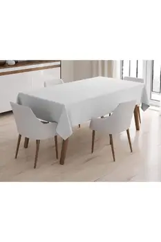 

Tablecloth Pvc Solid Color White Plain White Color Anti Stain and Wipe Feature waterproof and oilproof easy to clean table cover