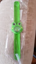 ¡Producto en oferta! reloj Digital Slap de dibujos animados lindo Rana Slap relojes con correa de silicona para niños verde 88 TT @ 88