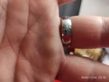 Anillos de acero inoxidable para hombre y mujer, anillo de titanio