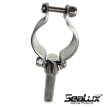 

Sealux Marine Grade Stainless Steel Clamp on Oarlock for 1/2" socket Marine Yacht Boat Fishing Accessory