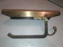 Rack-Accessory Toilet-Paper-Holder Bathroom-Storage Antique Tssue Brass YT-1492B