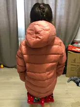 Chaqueta de invierno ultraligera para niñas, prendas de vestir con capucha, mono de nieve para niño, ropa de 2 a 8 años, 2020