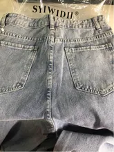 Leg-Jeans Trousers Clothing Pants Bottom Vintage Streetwear High-Waist Wide Baggy Denim