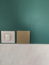 Touch-Switch Led-Panel Glass Interruttore Wall Power Black Ubaro Eu White 1/2/3-gang