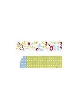 

WASHI PAPER MASKING TAPE PACK OF 2 UNITS 1. 5X100CM FANTASY