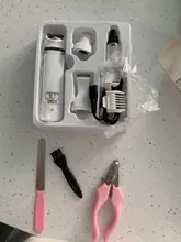 Hair-Trimmer Pets-Clippers Pet-Grooming-Machine Nail-Grinding Dog Baorun Foot-Hair Usb-Rechargeable