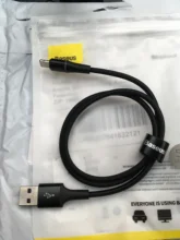 Baseus USB Cable For iPhone 12 11 Pro XS Max Xr X 8 7 6 LED Lighting Fast Charging Charger