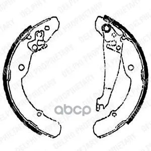 Комплект Тормозных Колодок Delphi арт. LS1784