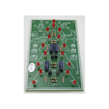 

Electronic Kit to assemble to Christmas tree decorative with 16 LEDs